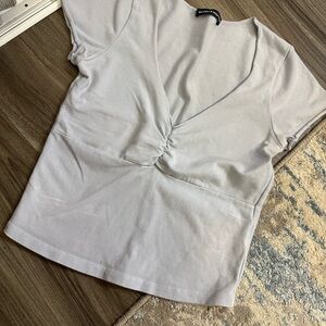 Brandy Melville  V-Neck Top